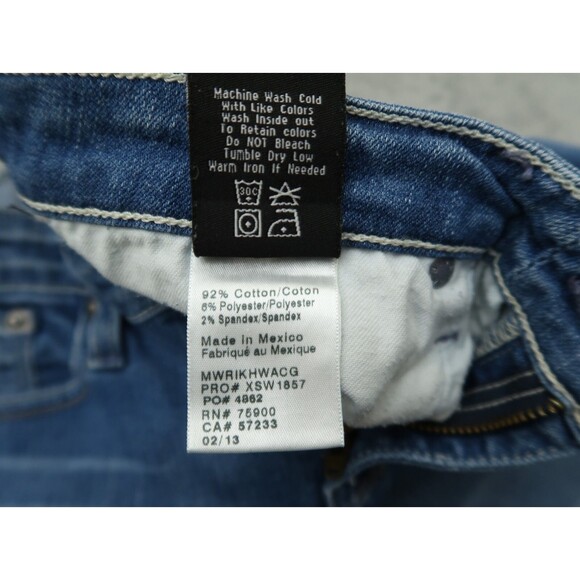 Big Star 1974 Jeans Women's 27 Low-Rise Rikki Cropped 25.5" Inseam Distressed - Picture 11 of 16